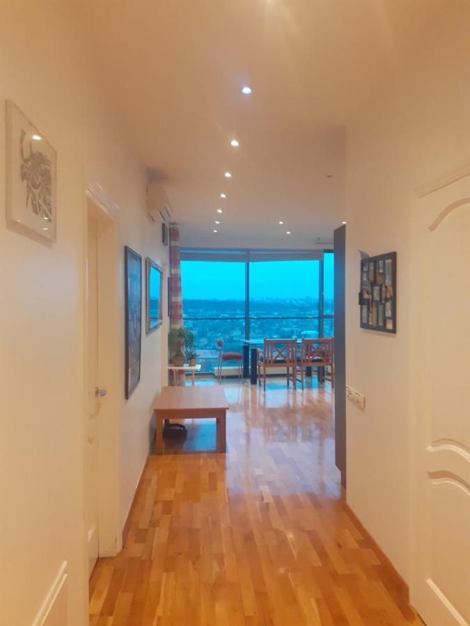 Luxury Apartment In Skyscraper Βίλνιους Εξωτερικό φωτογραφία